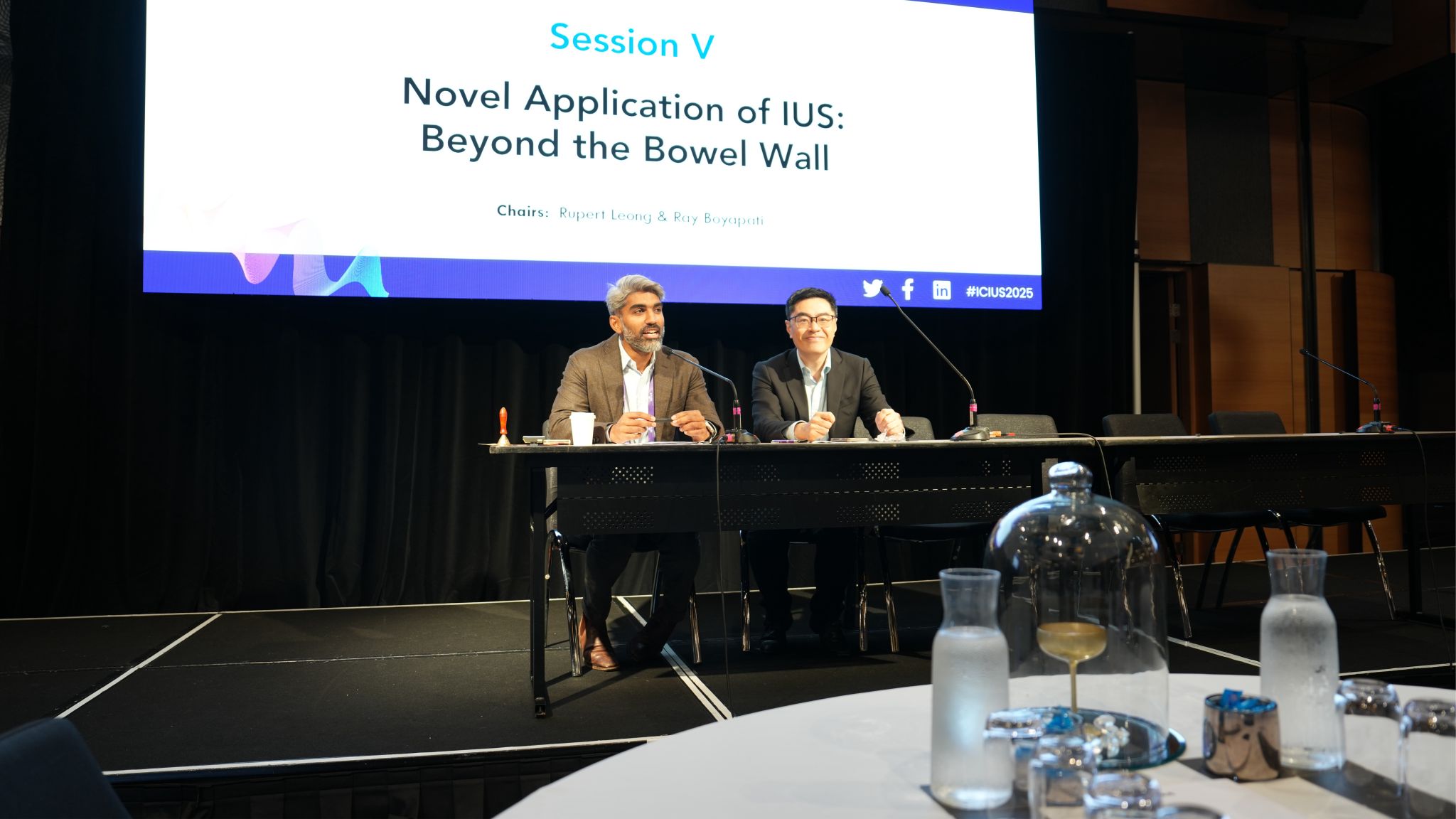 Dr Ray Boyapati chairing Session V at ICIUS 2025