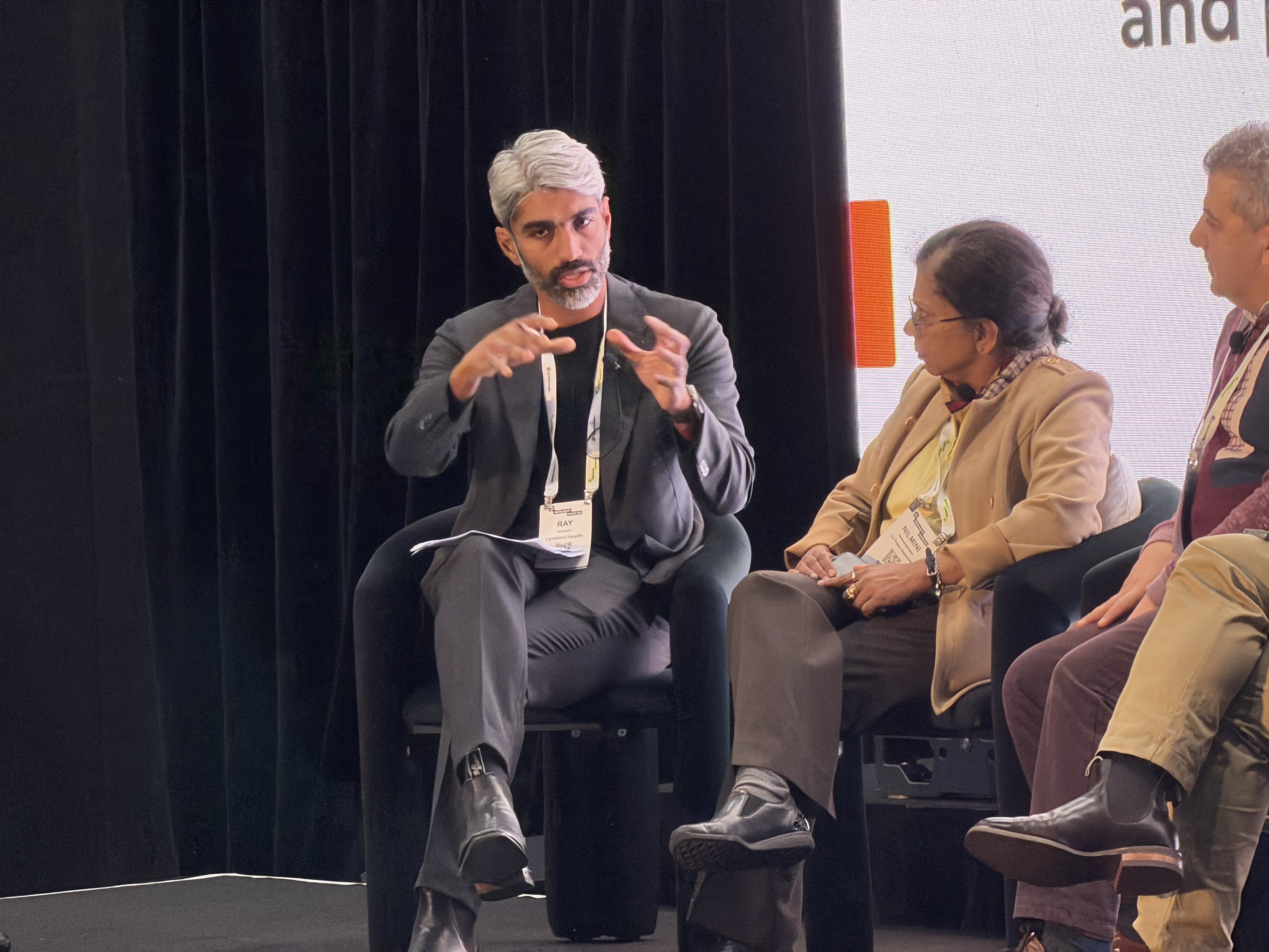 Dr Ray Boyapati on panel at Digital Health Festival 2026